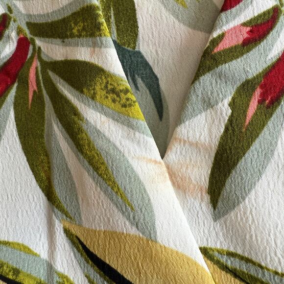 Alythea Blouse Top Women Medium Tropical Vacation Travel Hawaiian Sleeveless - Picture 5 of 9